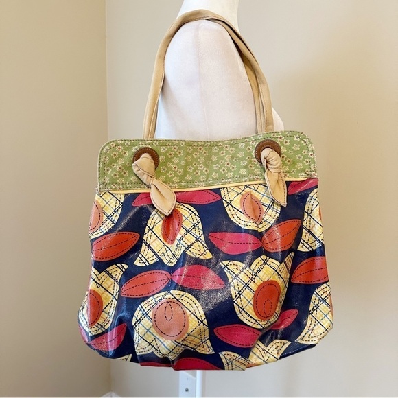 Fossil Coated Canvas Tulip Shoulder Hobo Bag - Picture 1 of 16